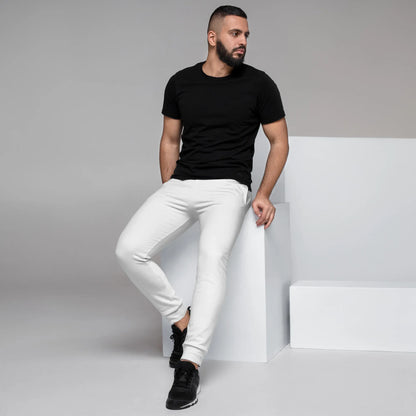 Men's Joggers White - AwRans Clothing