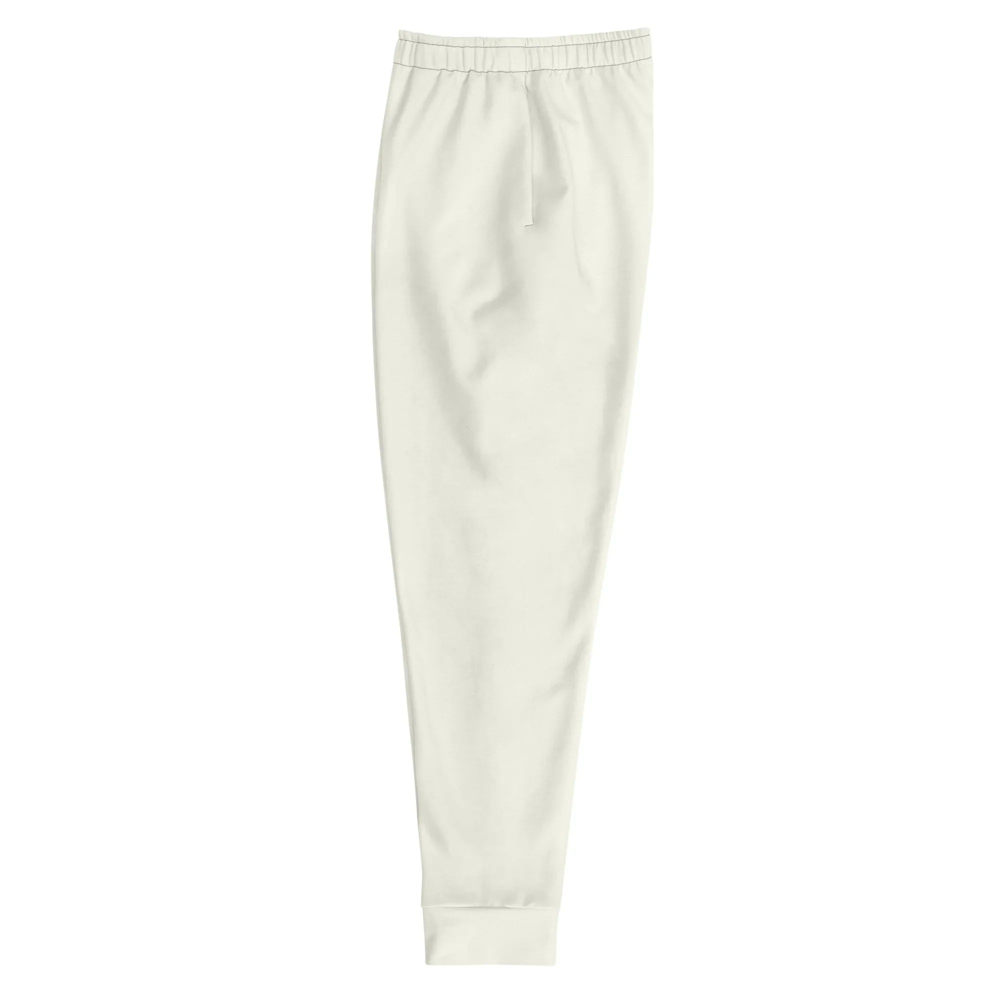 Men's Joggers Ivory joggers AwRans Clothing all-over-print-recycled-mens-joggers-white-left-6790c2fa515b8