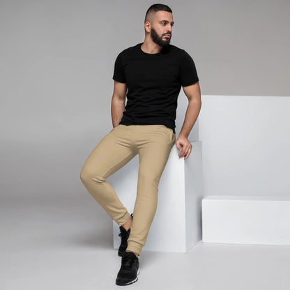 Men's Joggers Tan - AwRans Clothing