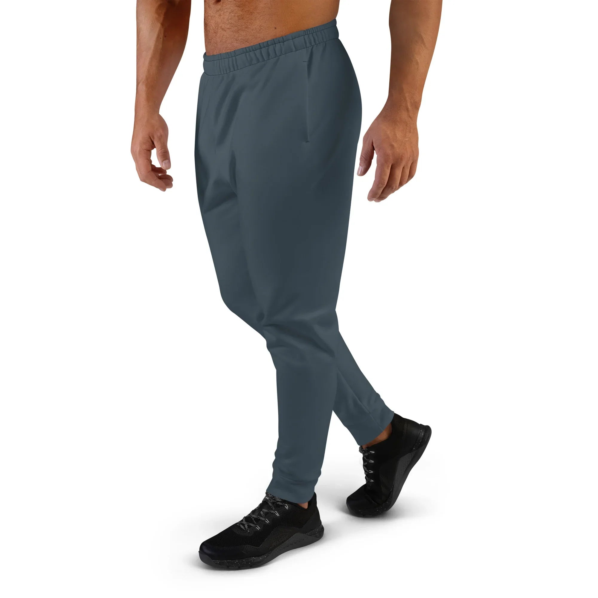 Men's Joggers Charcoal joggers AwRans Clothing all-over-print-recycled-mens-joggers-white-left-6790c40aa1022