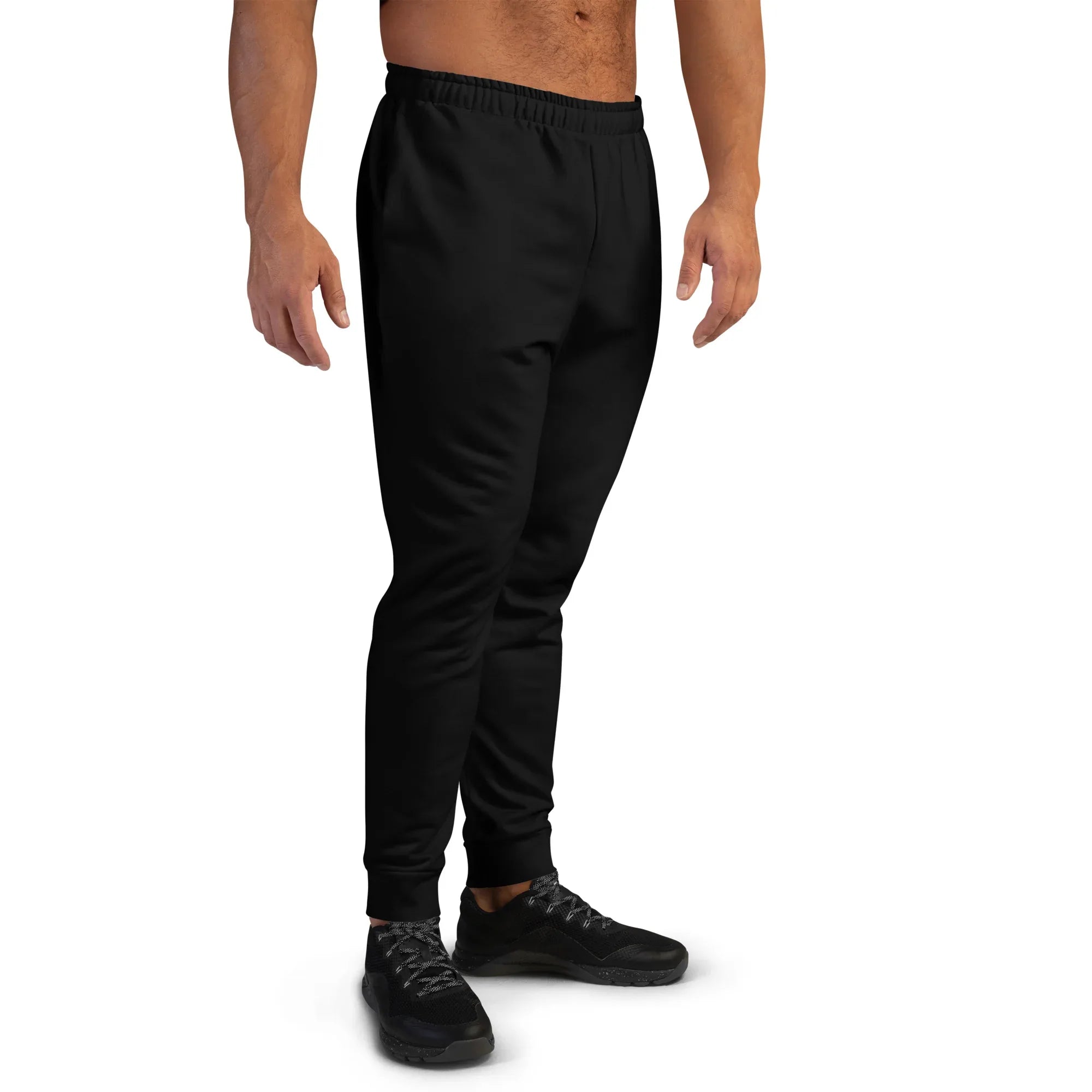 Men's Joggers BLACK joggers AwRans Clothing all-over-print-recycled-mens-joggers-white-right-67902d351393d