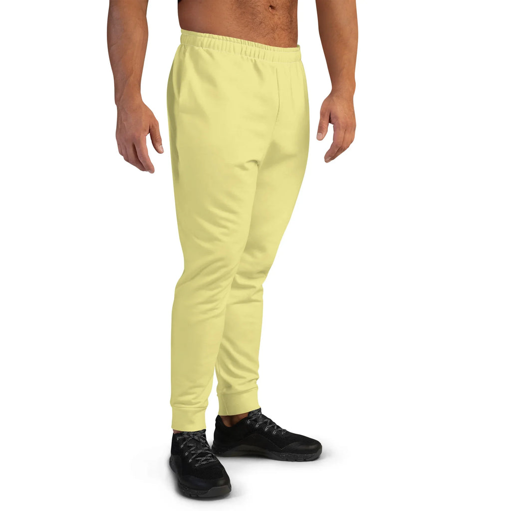 Men's Joggers Khaki joggers AwRans Clothing all-over-print-recycled-mens-joggers-white-right-67902d9b7bce2
