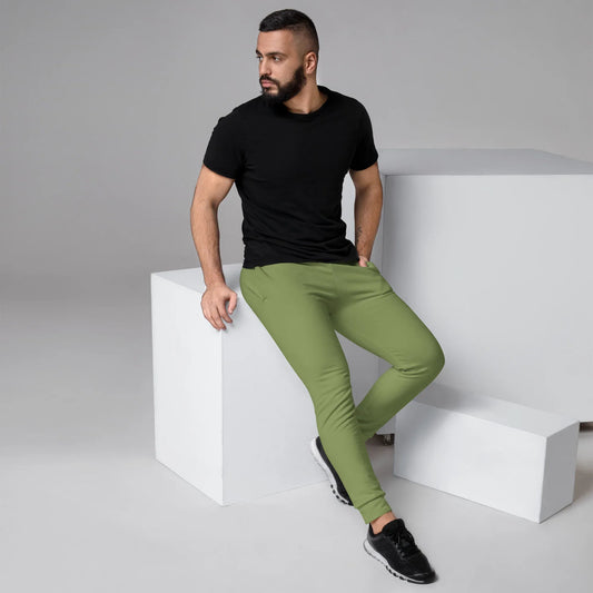 Men's Joggers Sage-Green - AwRans Clothing