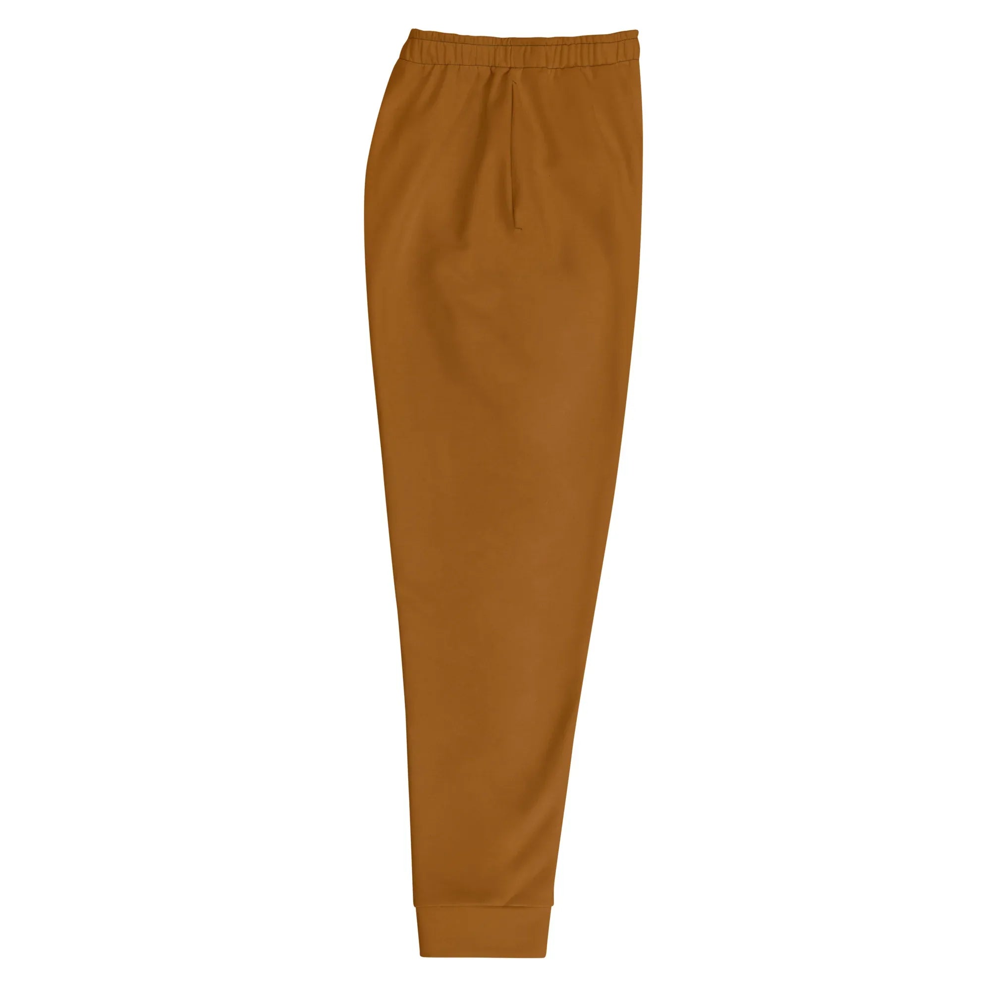 Men's Joggers Brown-Orange joggers AwRans Clothing all-over-print-recycled-mens-joggers-white-right-6790c35c57177
