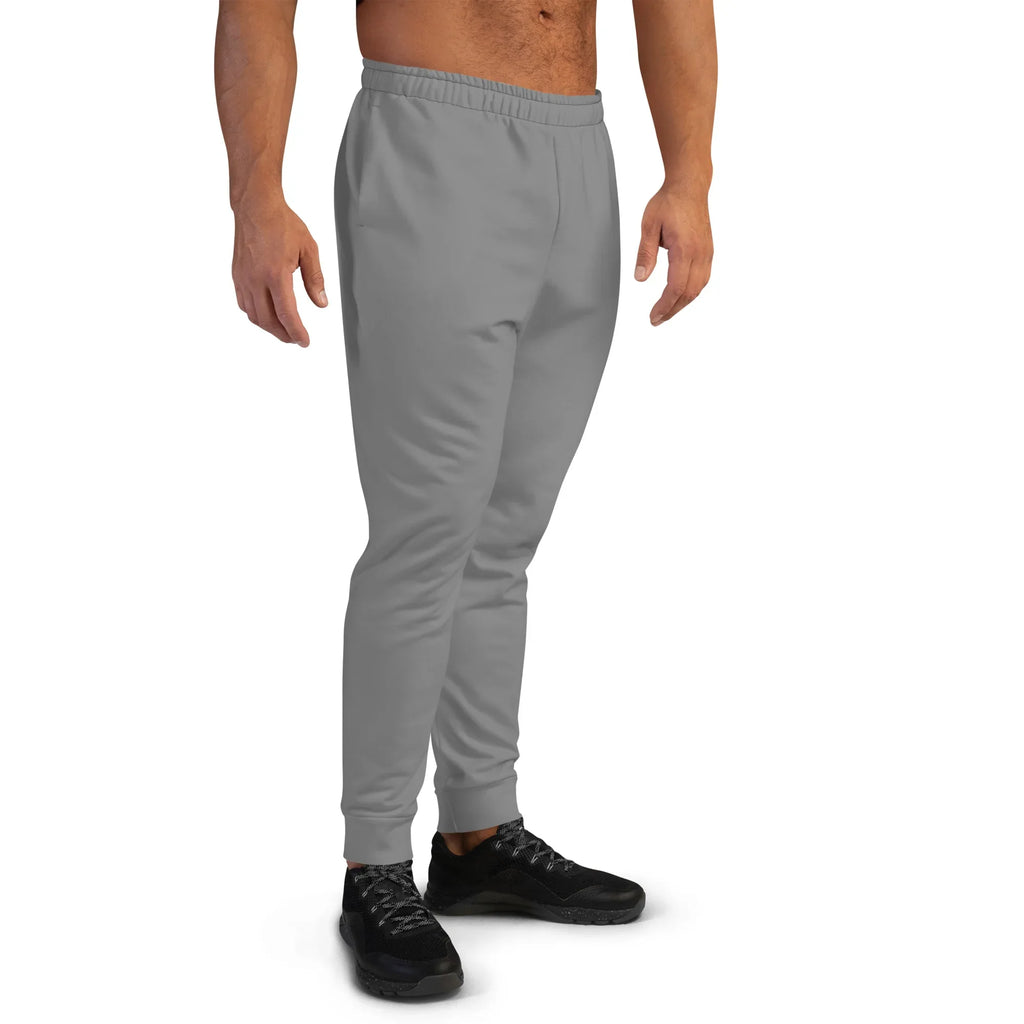 Men's Joggers Gray joggers AwRans Clothing all-over-print-recycled-mens-joggers-white-right-6790c3894c720