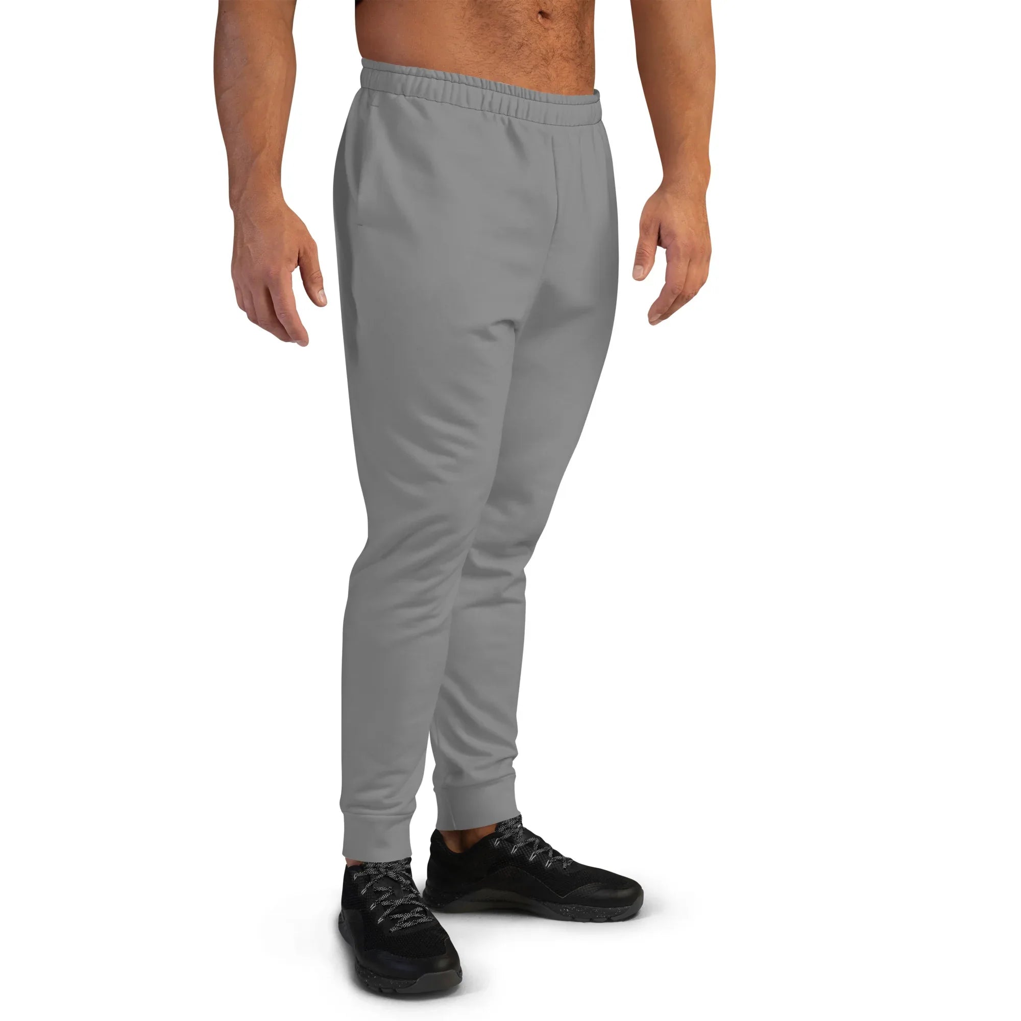 Men's Joggers Gray joggers AwRans Clothing all-over-print-recycled-mens-joggers-white-right-6790c3894c720