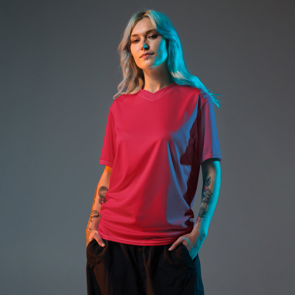 Unisex Recycled Sports Jersey sports jersey AwRans Clothing all-over-print-recycled-unisex-sports-jersey-white-front-67c51383d9c9c