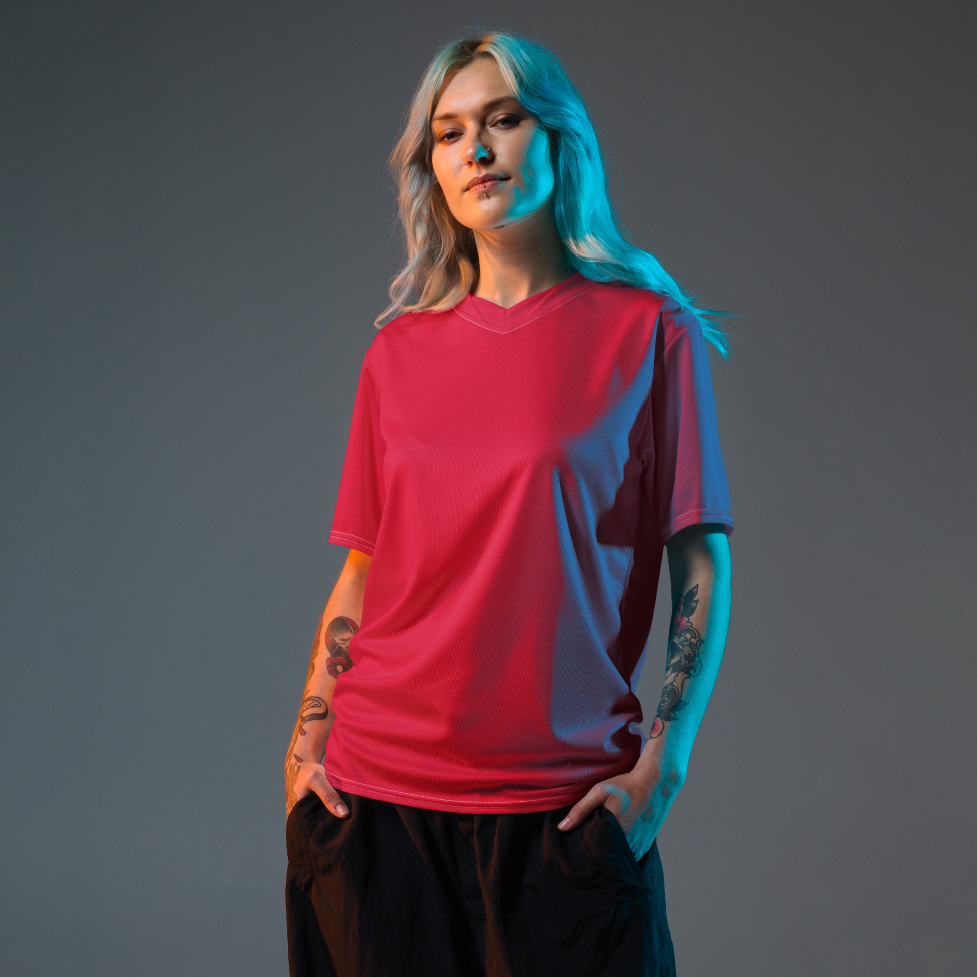 Unisex Recycled Sports Jersey sports jersey AwRans Clothing all-over-print-recycled-unisex-sports-jersey-white-front-67c51383d9c9c