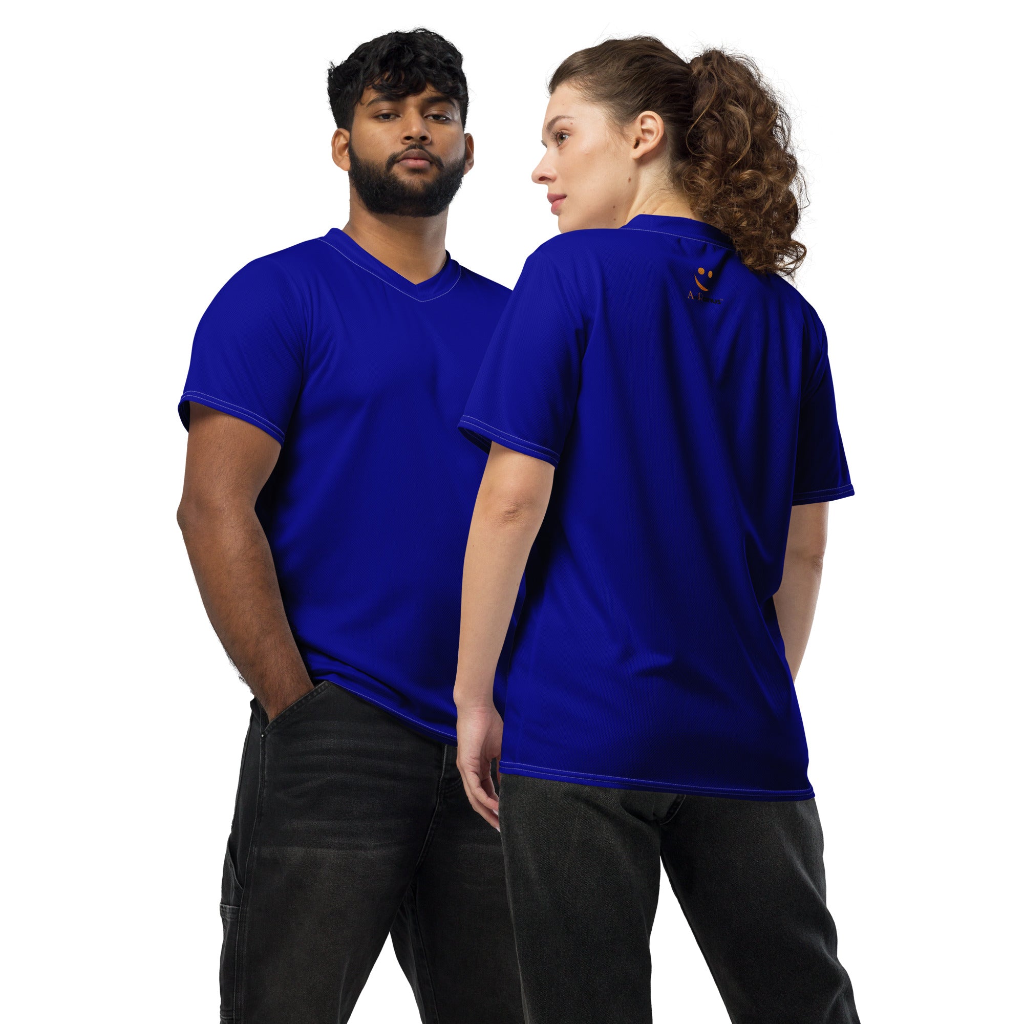 Unisex Recycled Sports Jersey sports jersey AwRans Clothing all-over-print-recycled-unisex-sports-jersey-white-front-67c52b487da99