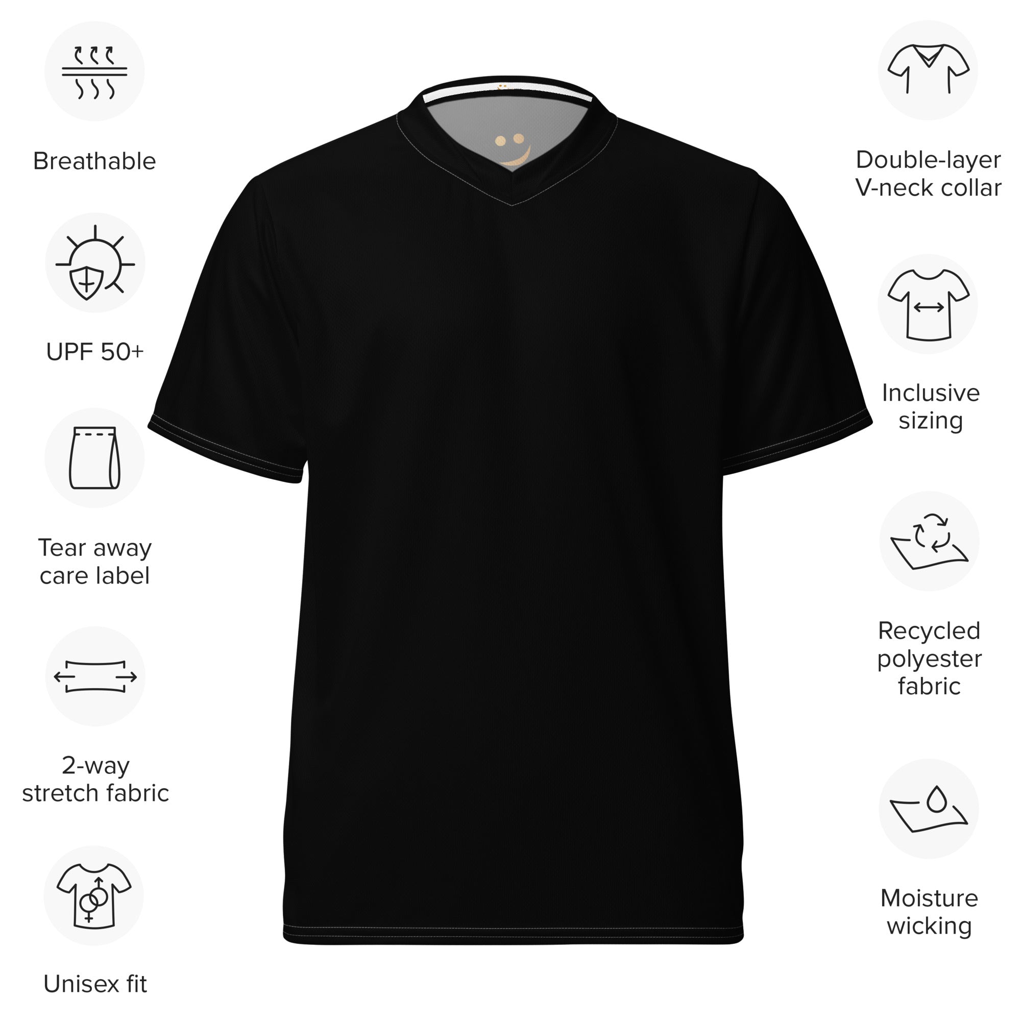 Unisex Recycled Sports Jersey sports jersey AwRans Clothing all-over-print-recycled-unisex-sports-jersey-white-front-67c52ba613cb0