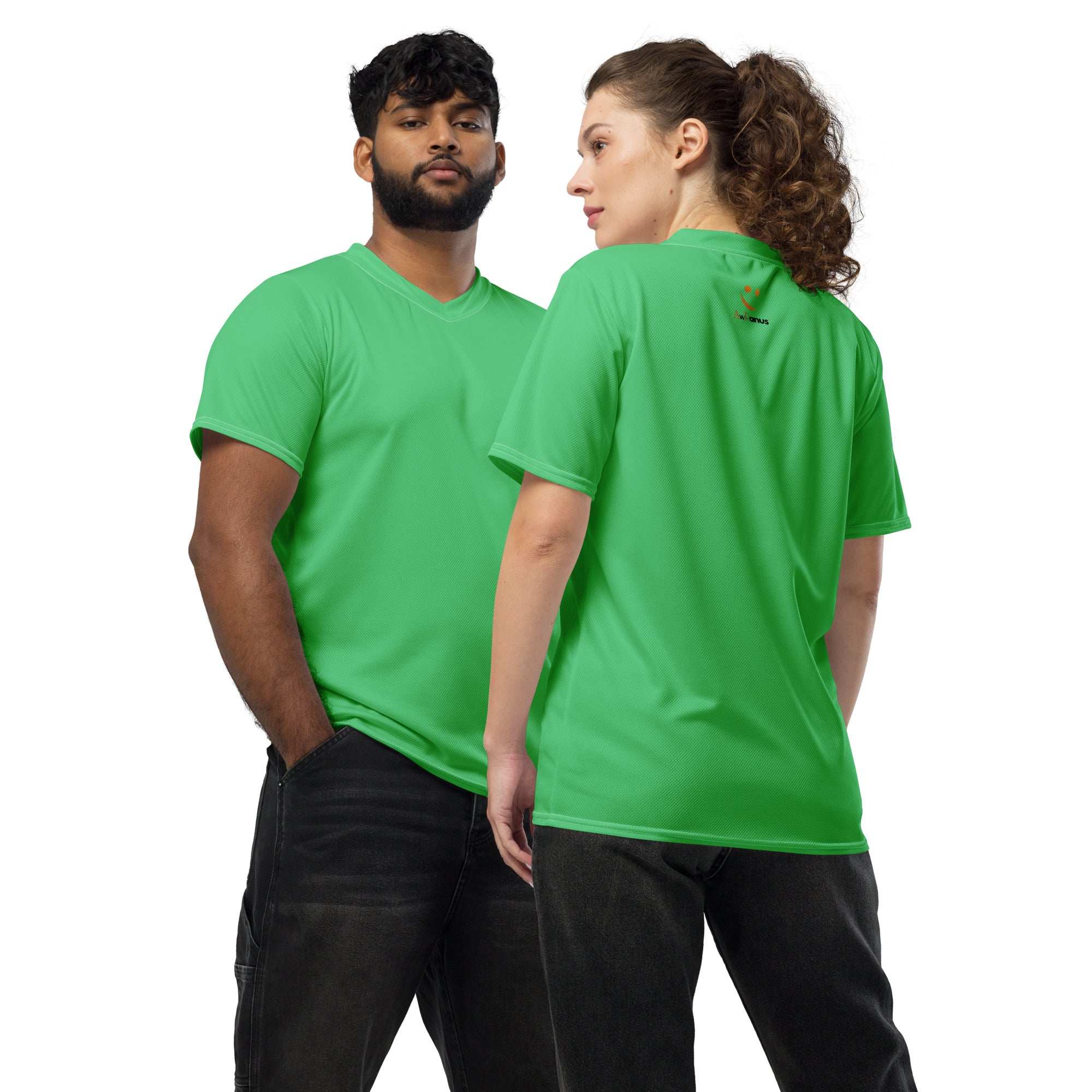 Unisex Recycled Sports Jersey sports jersey AwRans Clothing all-over-print-recycled-unisex-sports-jersey-white-front-67c52cd0d5e01