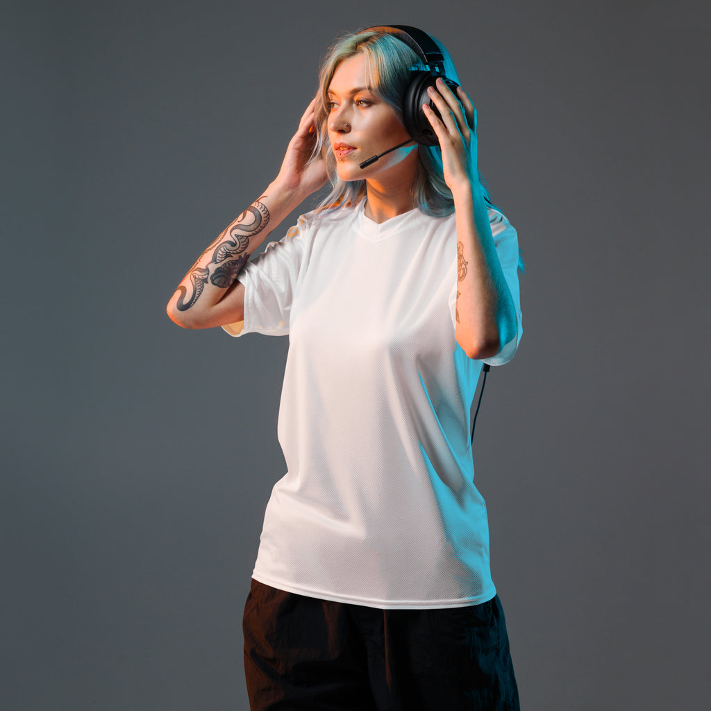 Unisex Recycled Sports Jersey sports jersey AwRans Clothing all-over-print-recycled-unisex-sports-jersey-white-left-front-67c51ddb62ac9
