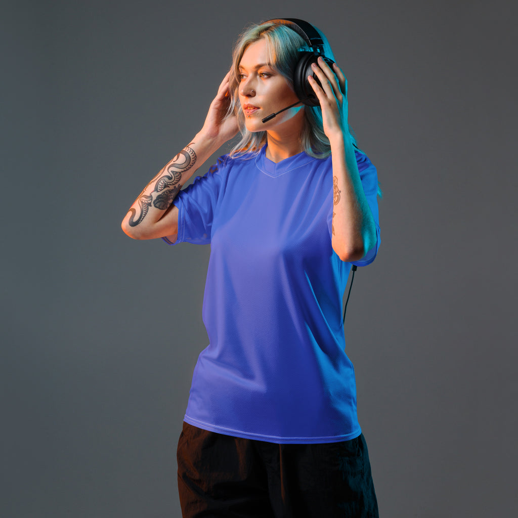 Unisex Recycled Sports Jersey sports jersey AwRans Clothing all-over-print-recycled-unisex-sports-jersey-white-left-front-67c529aeb42dd