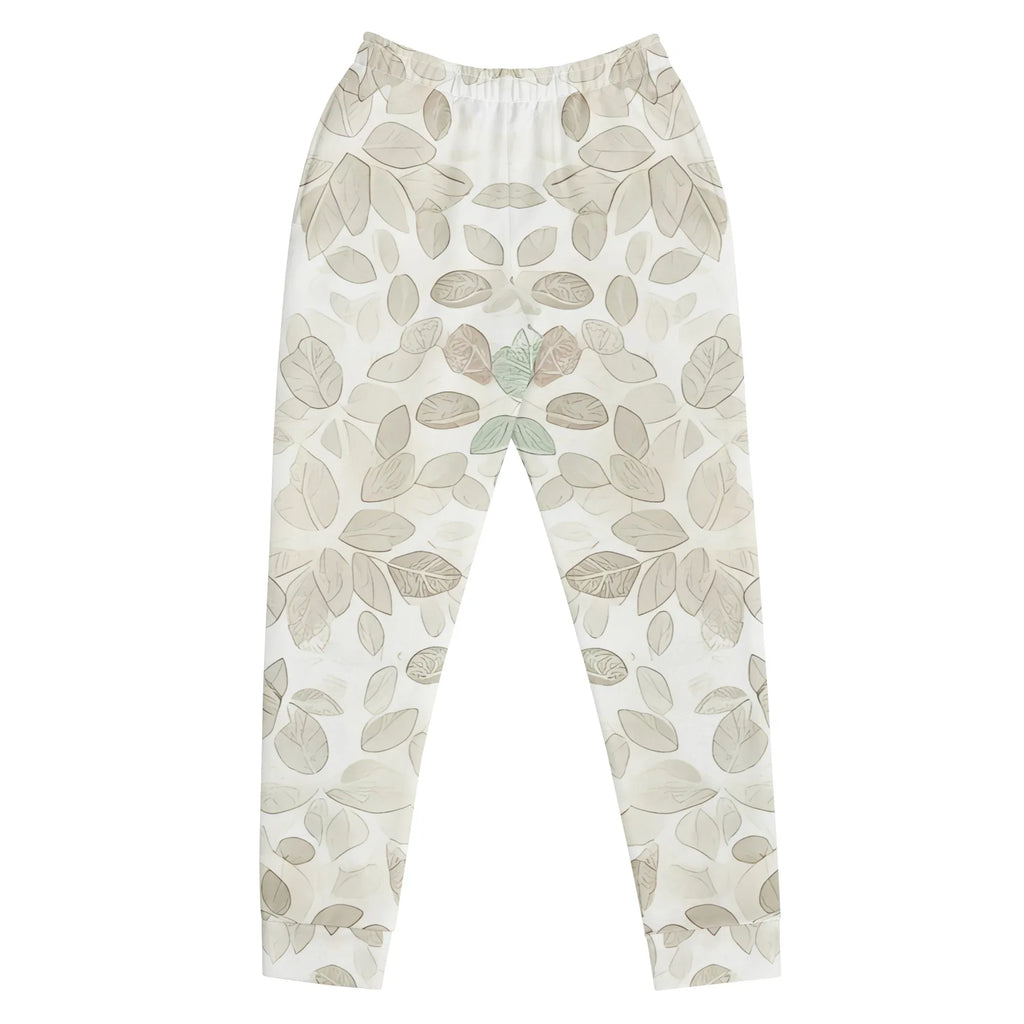 Women's Joggers joggers AwRans Clothing all-over-print-recycled-womens-joggers-white-front-688d73bd33984