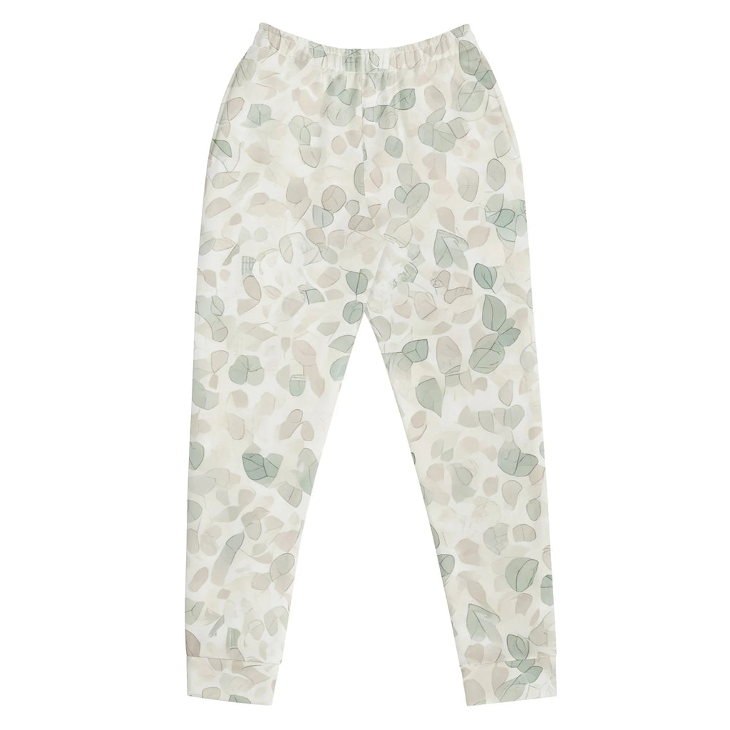 Women's Joggers joggers AwRans Clothing all-over-print-recycled-womens-joggers-white-front-688d73f0d27bb