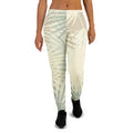 Women's Joggers 3XL joggers AwRans Clothing all-over-print-recycled-womens-joggers-white-front-688d748b57629
