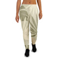 Women's Joggers 3XL joggers AwRans Clothing all-over-print-recycled-womens-joggers-white-front-688d74f38cfa5
