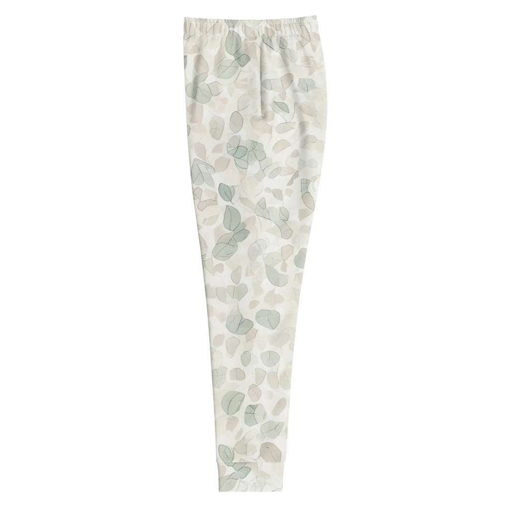 Women's Joggers joggers AwRans Clothing all-over-print-recycled-womens-joggers-white-left-688d73f0d240d