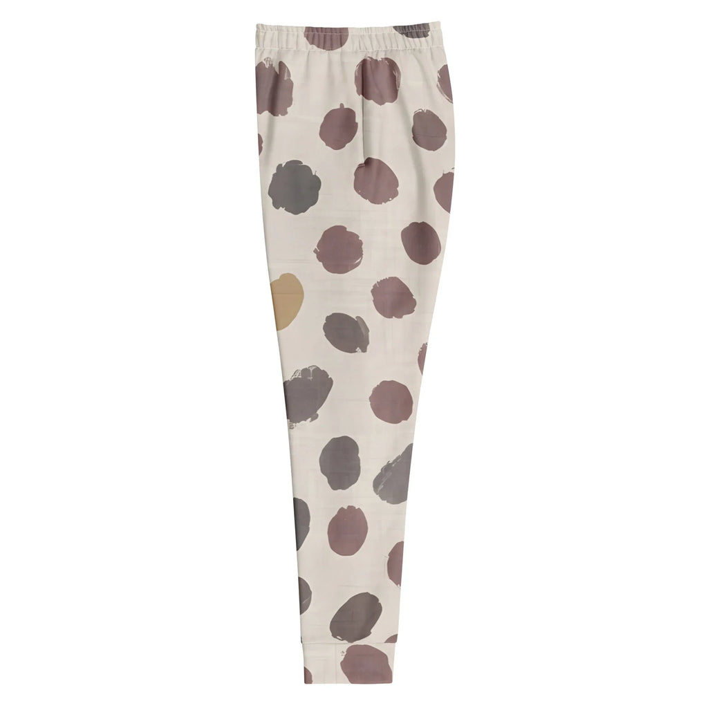 Women's Joggers joggers AwRans Clothing all-over-print-recycled-womens-joggers-white-left-688d74c00796a