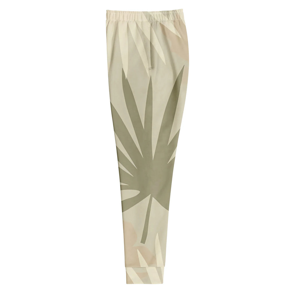 Women's Joggers joggers AwRans Clothing all-over-print-recycled-womens-joggers-white-left-688d74f38e0e1