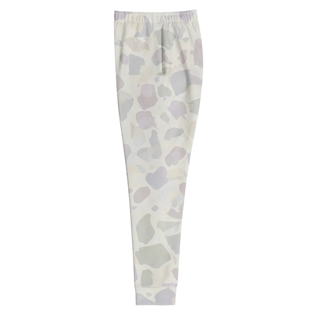 Women's Joggers joggers AwRans Clothing all-over-print-recycled-womens-joggers-white-left-688d755a0efd4