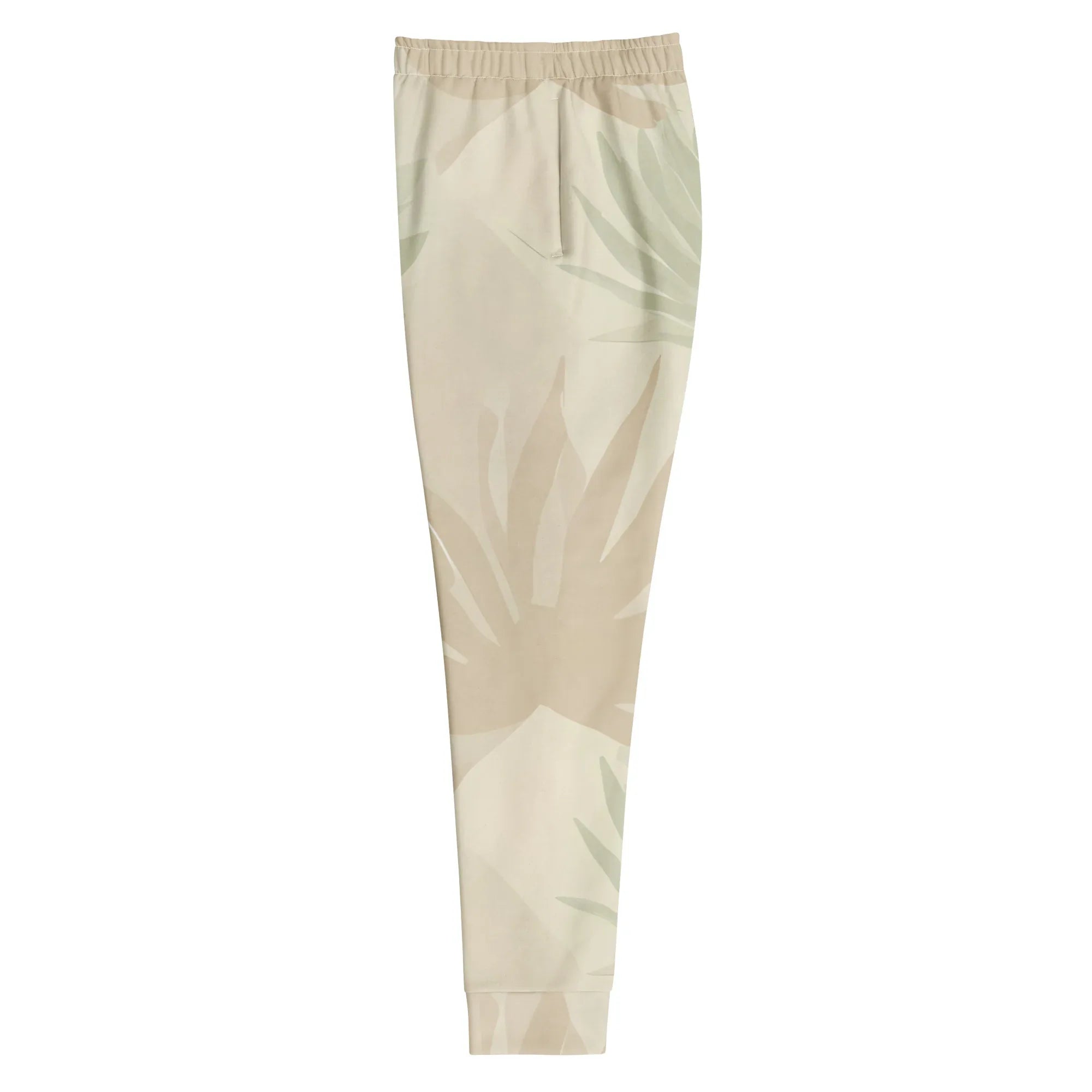 Women's Joggers joggers AwRans Clothing all-over-print-recycled-womens-joggers-white-left-688d75c35dea6