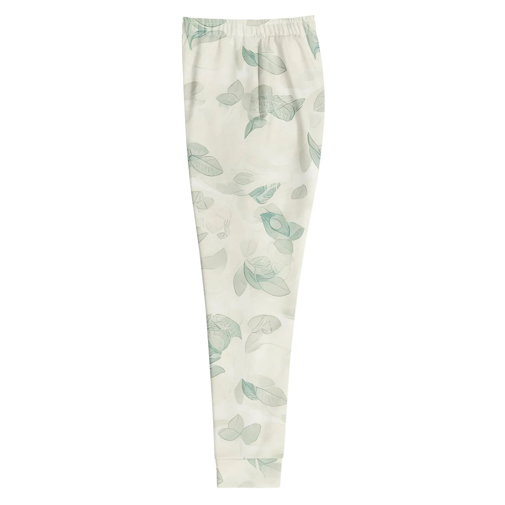 Women's Joggers joggers AwRans Clothing all-over-print-recycled-womens-joggers-white-left-688e562cec66e