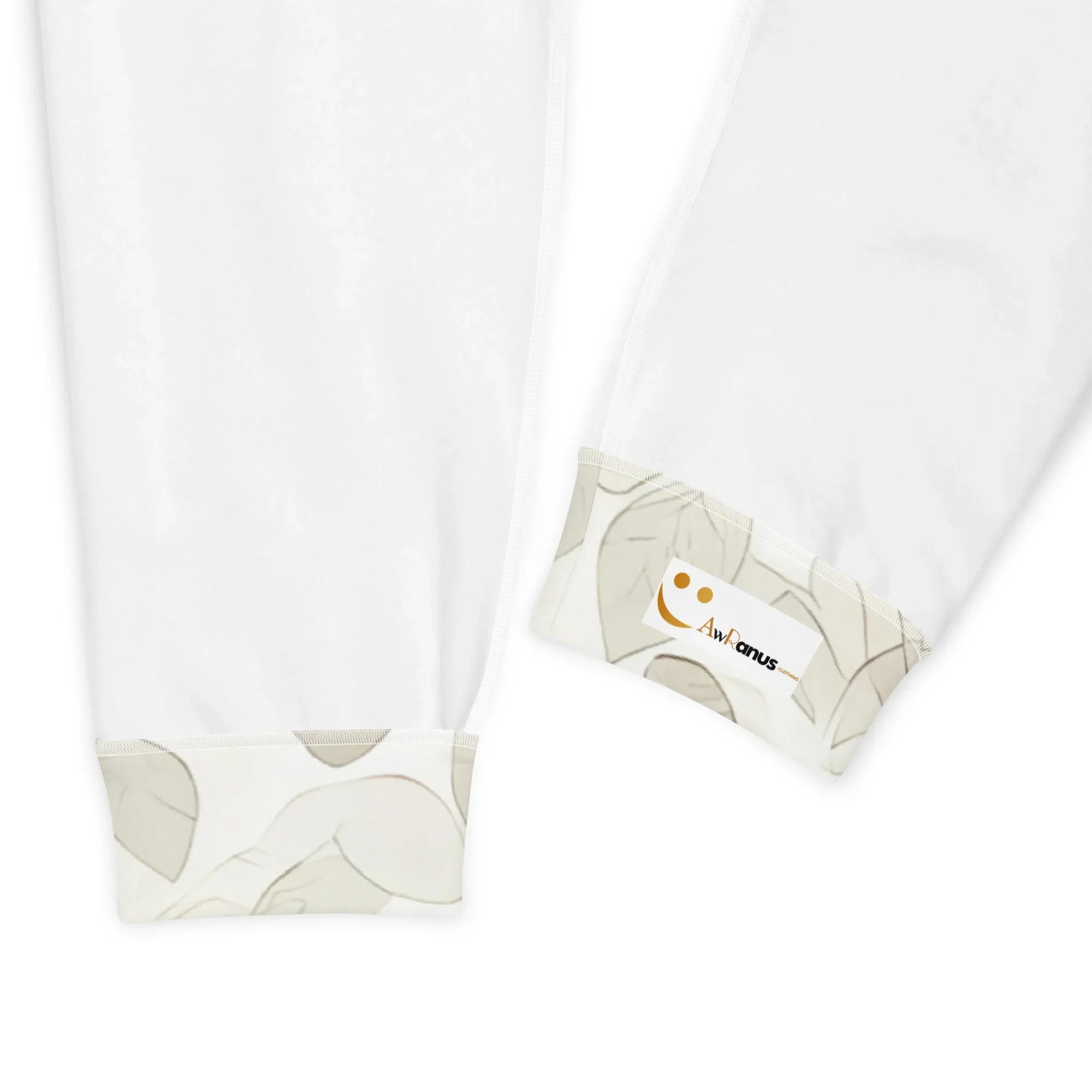 Women's Joggers joggers AwRans Clothing all-over-print-recycled-womens-joggers-white-product-details-688d73bd33a01