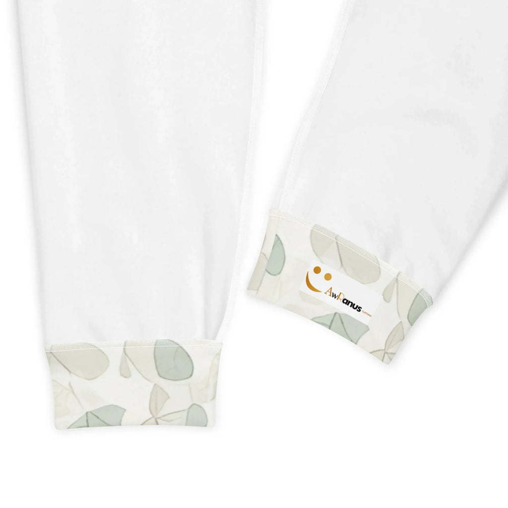 Women's Joggers joggers AwRans Clothing all-over-print-recycled-womens-joggers-white-product-details-688d73f0d283a