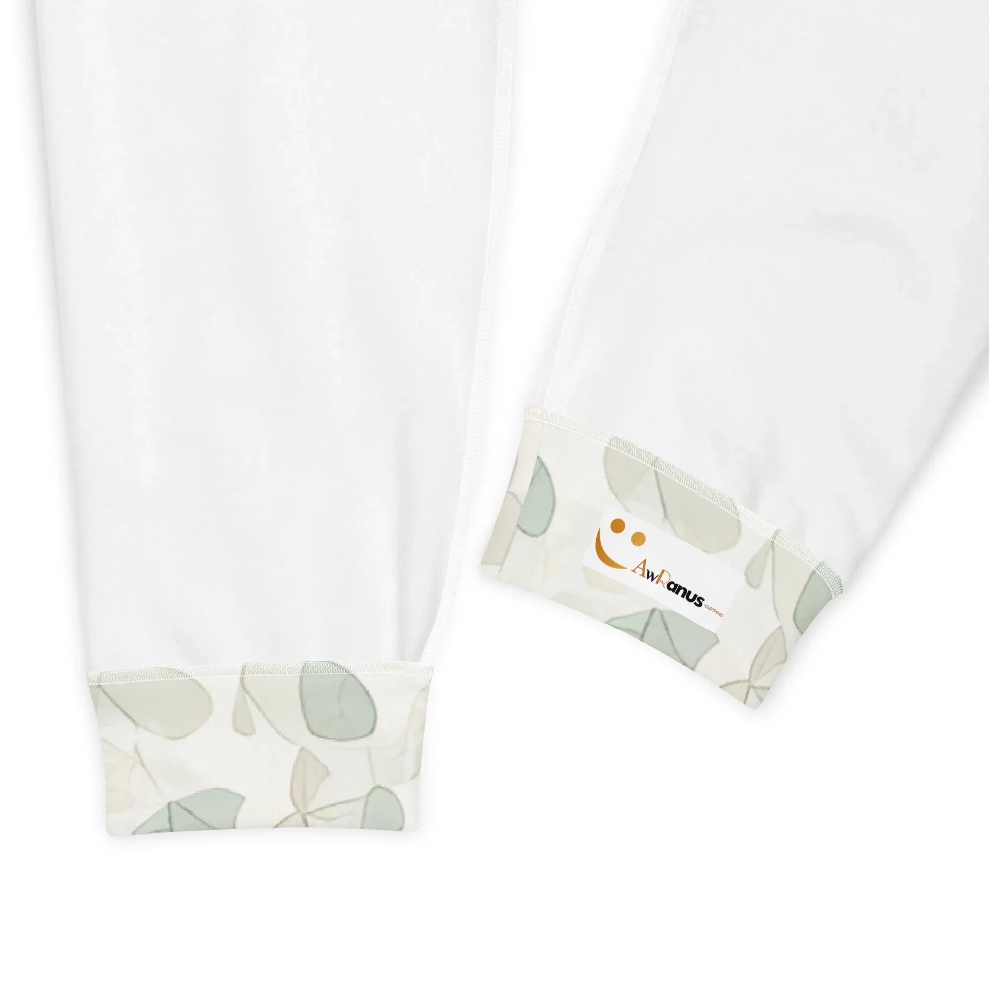 Women's Joggers joggers AwRans Clothing all-over-print-recycled-womens-joggers-white-product-details-688d73f0d283a