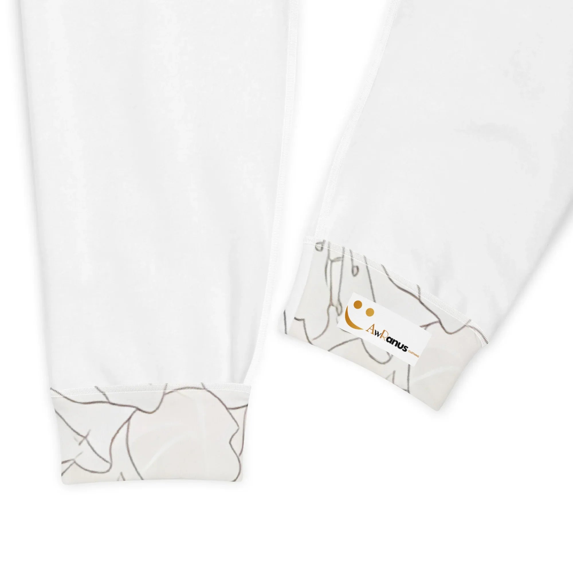 Women's Joggers joggers AwRans Clothing all-over-print-recycled-womens-joggers-white-product-details-688d74238c77a