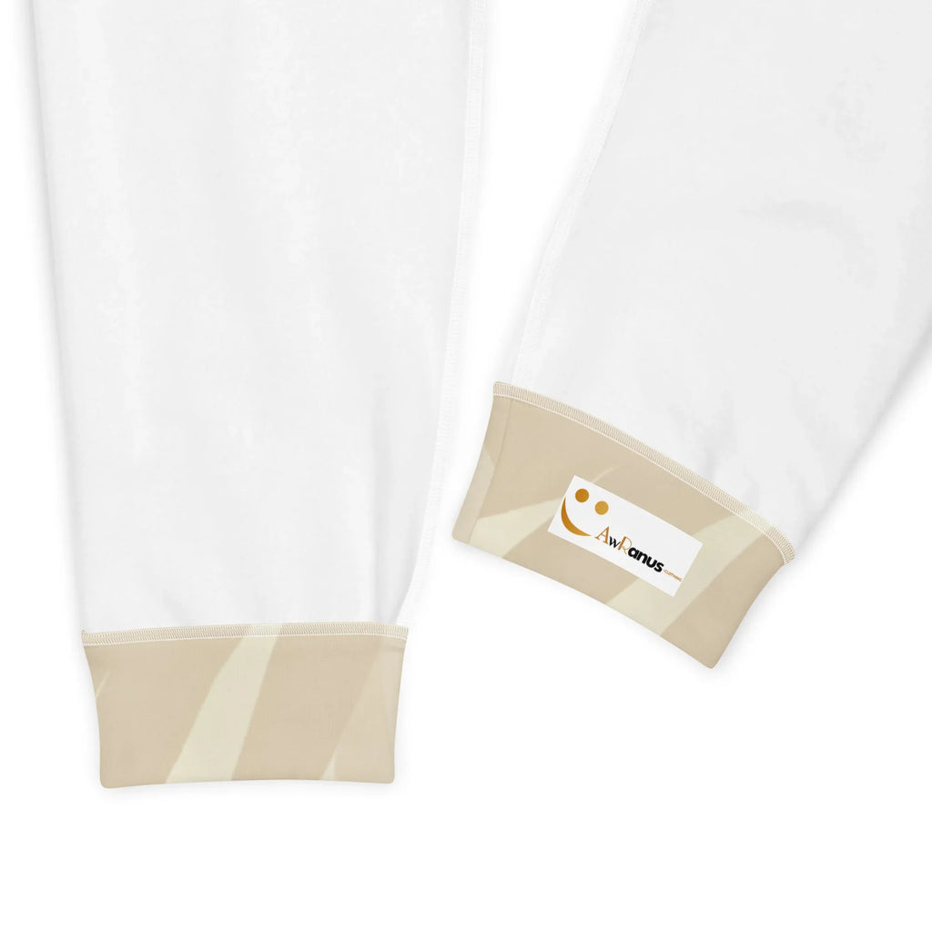 Women's Joggers joggers AwRans Clothing all-over-print-recycled-womens-joggers-white-product-details-688d75c35e2cb
