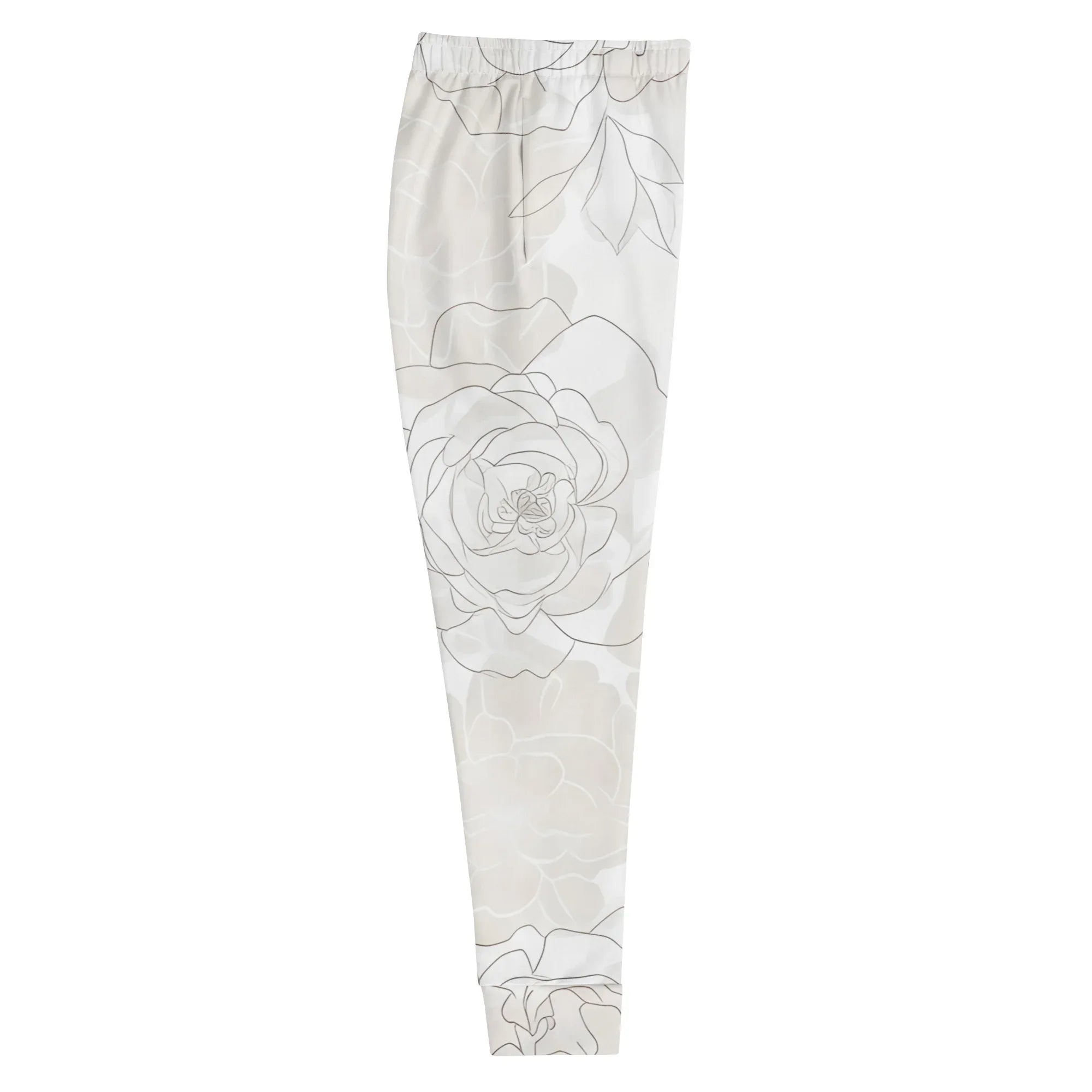 Women's Joggers joggers AwRans Clothing all-over-print-recycled-womens-joggers-white-right-688d74238c681