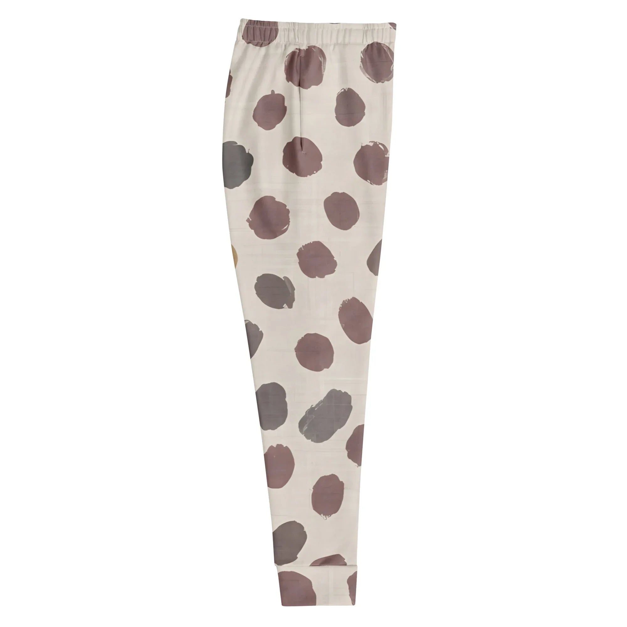 Women's Joggers joggers AwRans Clothing all-over-print-recycled-womens-joggers-white-right-688d74c007c91