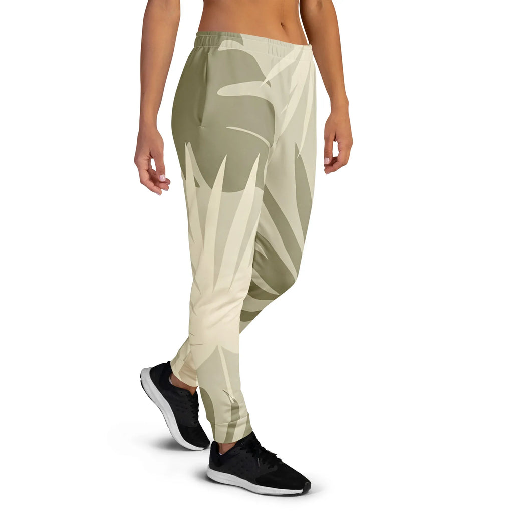 Women's Joggers joggers AwRans Clothing all-over-print-recycled-womens-joggers-white-right-688d74f38e854