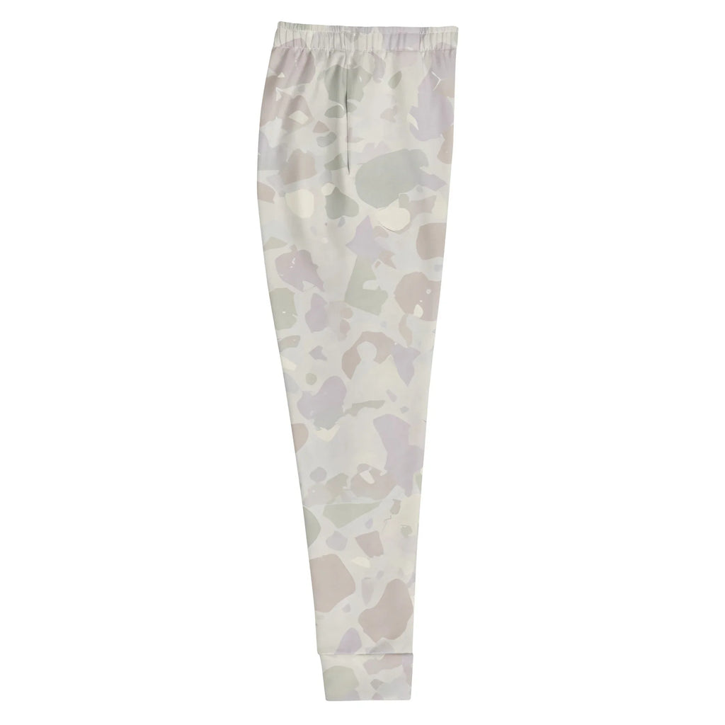 Women's Joggers joggers AwRans Clothing all-over-print-recycled-womens-joggers-white-right-688d752763d77