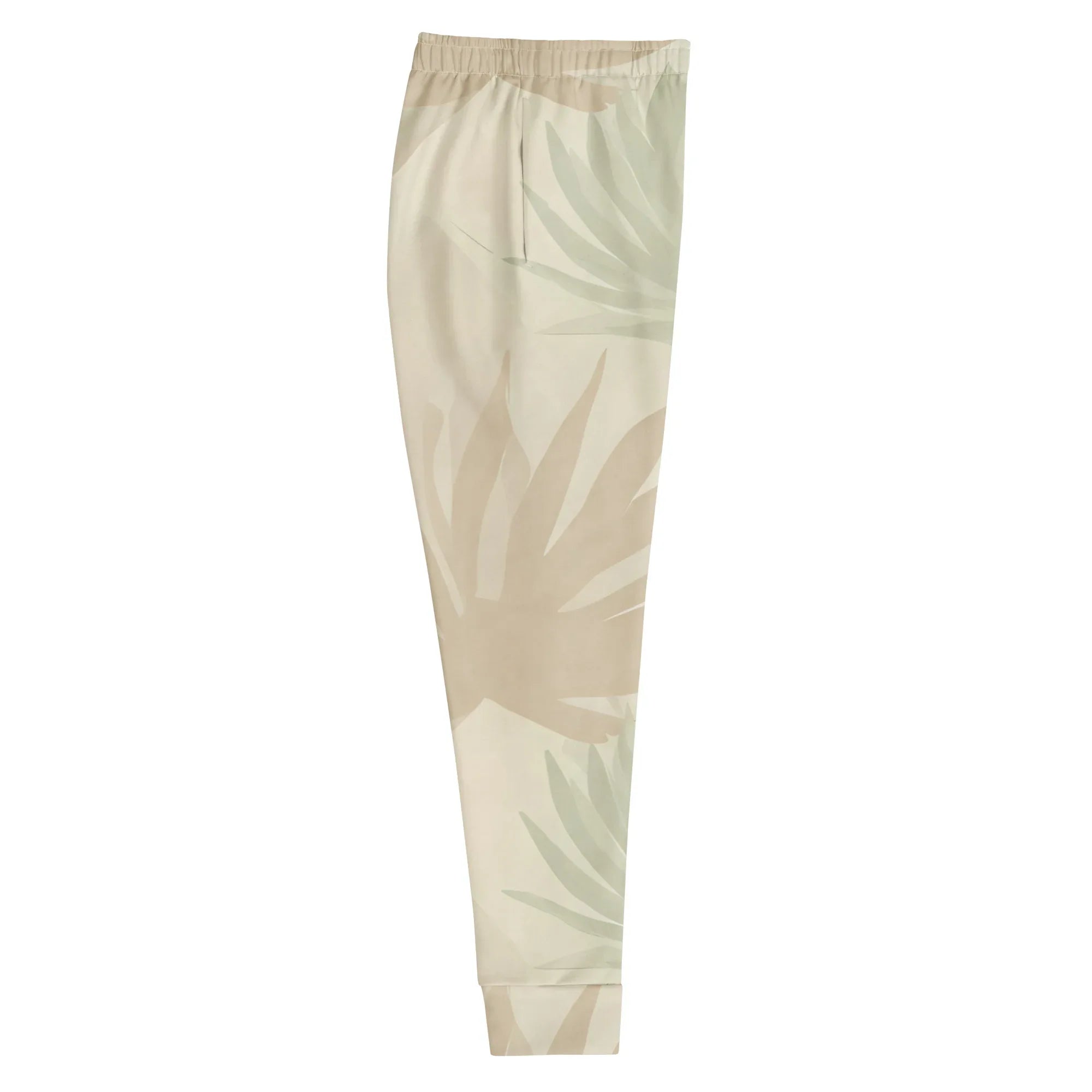 Women's Joggers joggers AwRans Clothing all-over-print-recycled-womens-joggers-white-right-688d75c35e1cb