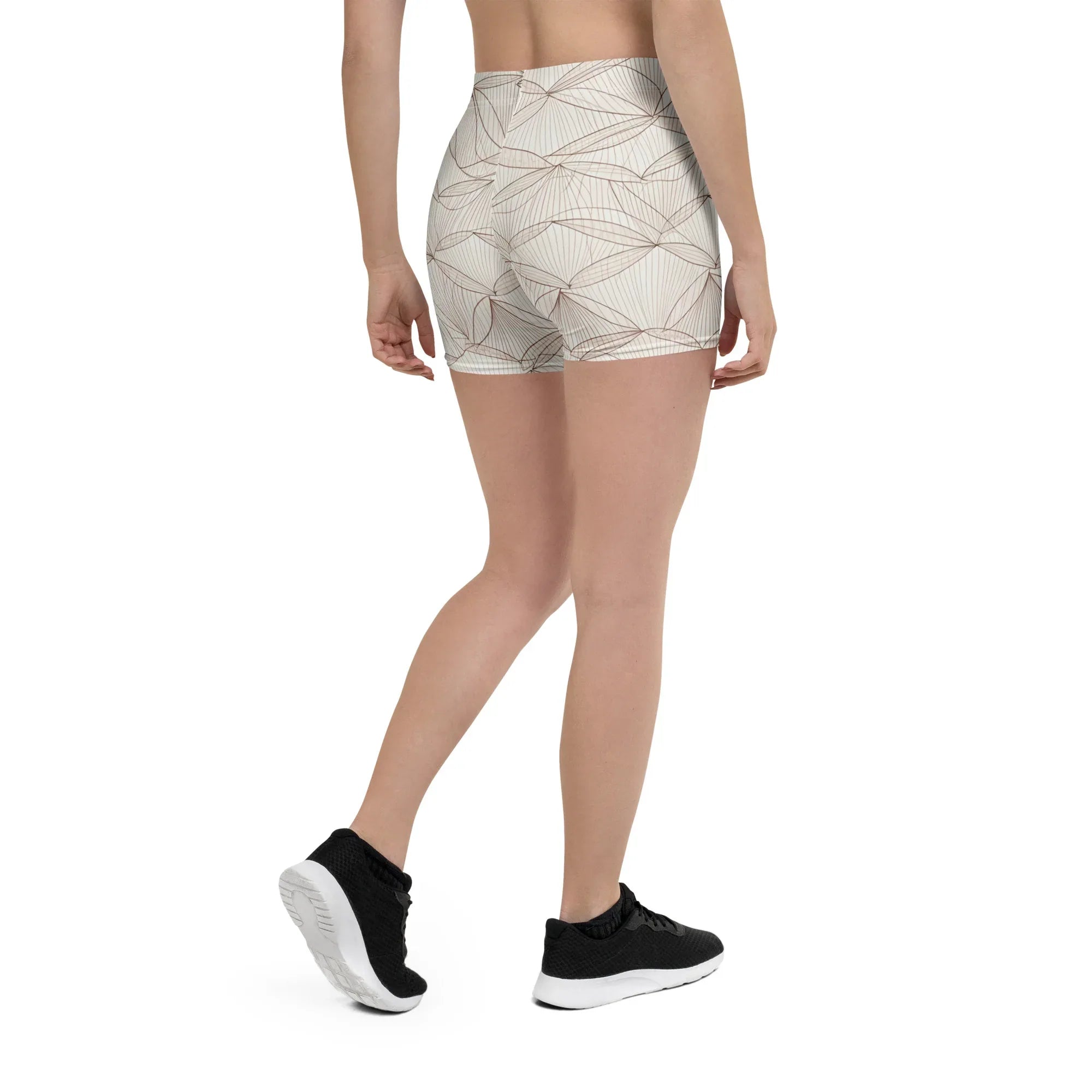 Shorts Shorts AwRans Clothing all-over-print-shorts-white-back-6884e08c25d2a