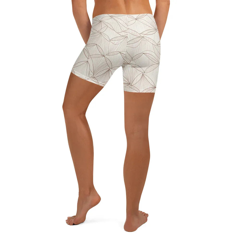 Shorts Shorts AwRans Clothing all-over-print-shorts-white-back-6884e08c26077