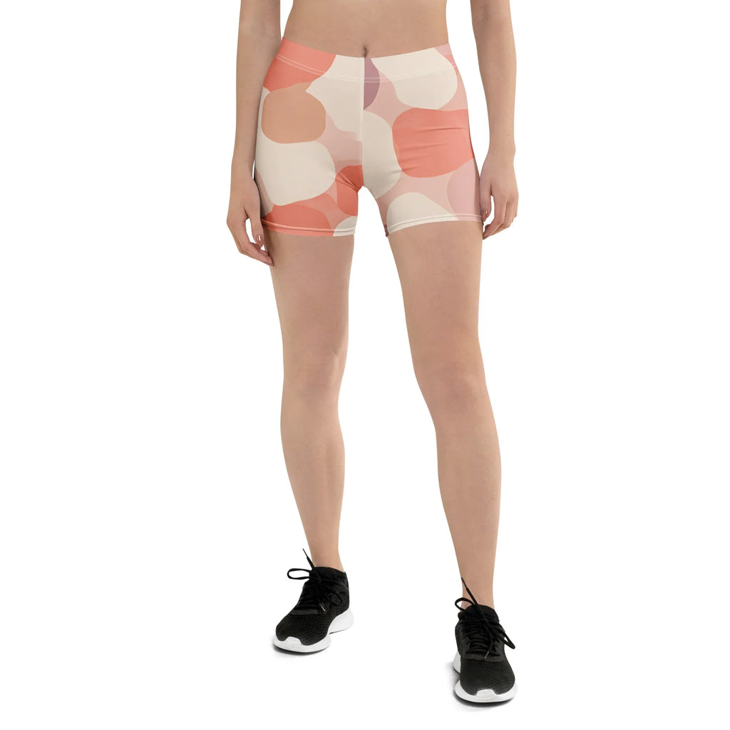 Shorts Shorts AwRans Clothing all-over-print-shorts-white-front-6884e022c5e48