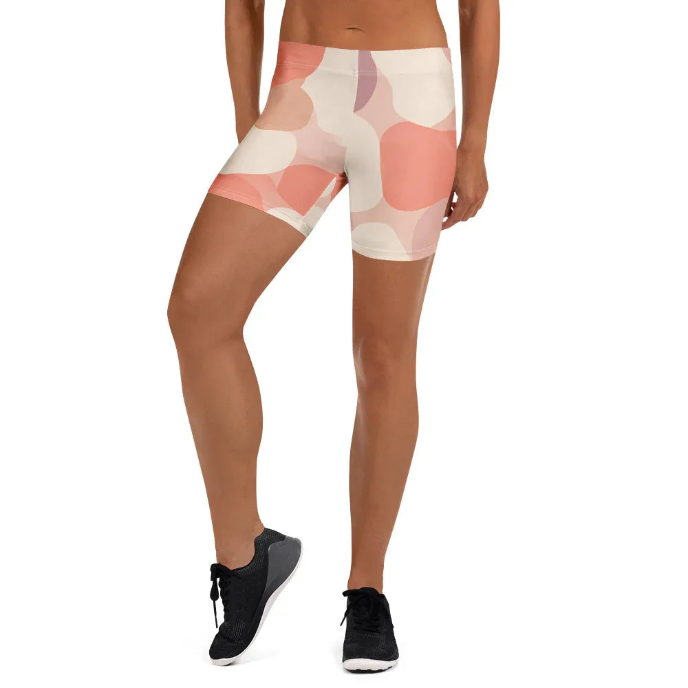Shorts Shorts AwRans Clothing all-over-print-shorts-white-front-6884e022c6014