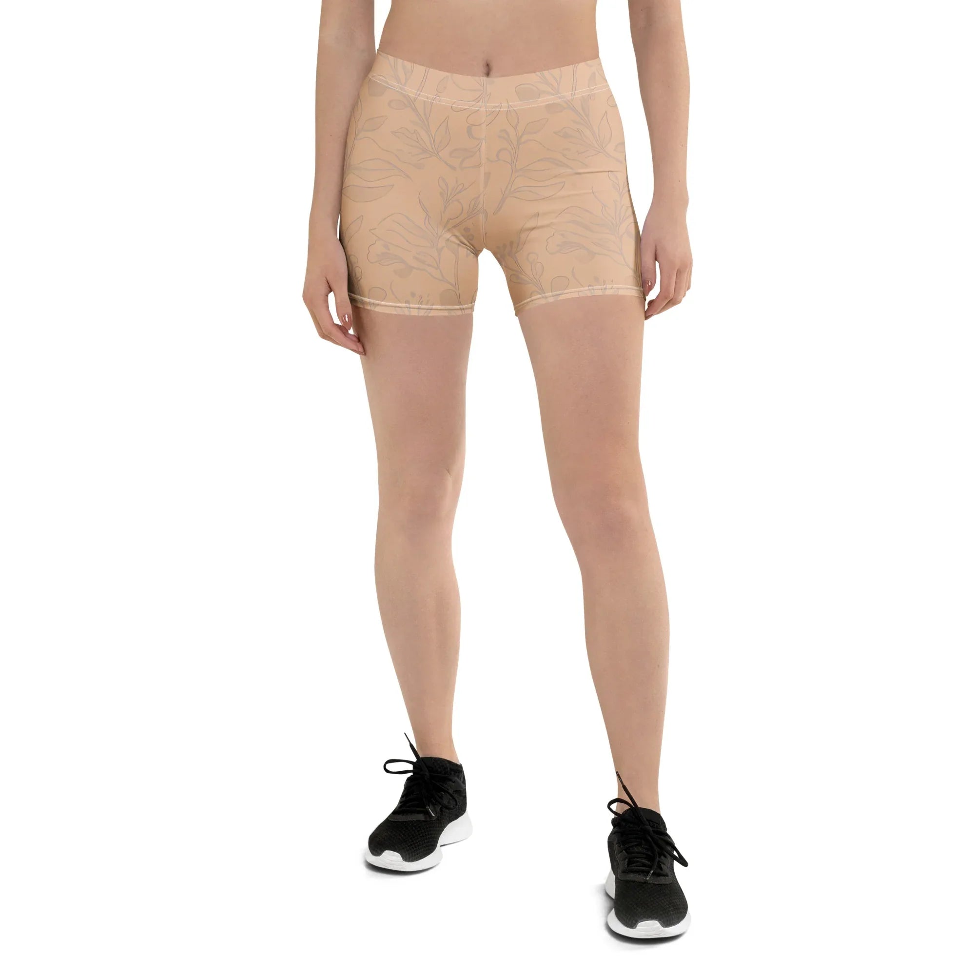 Shorts Shorts AwRans Clothing all-over-print-shorts-white-front-6884e056cc5fc