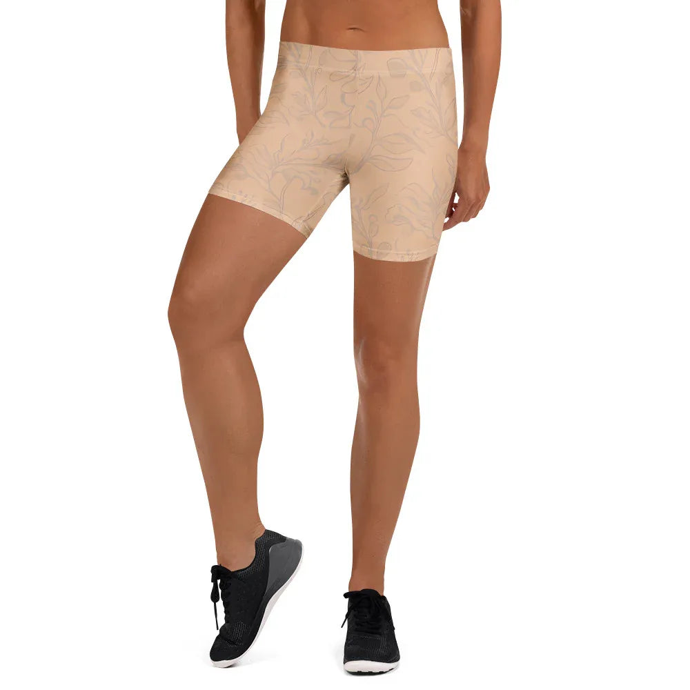 Shorts Shorts AwRans Clothing all-over-print-shorts-white-front-6884e056cc7d4
