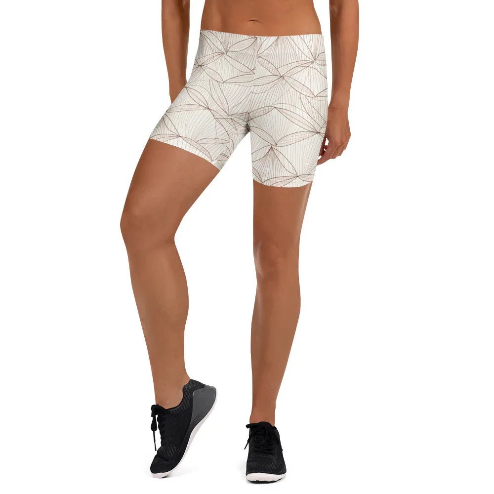 Shorts Shorts AwRans Clothing all-over-print-shorts-white-front-6884e08c25f7e