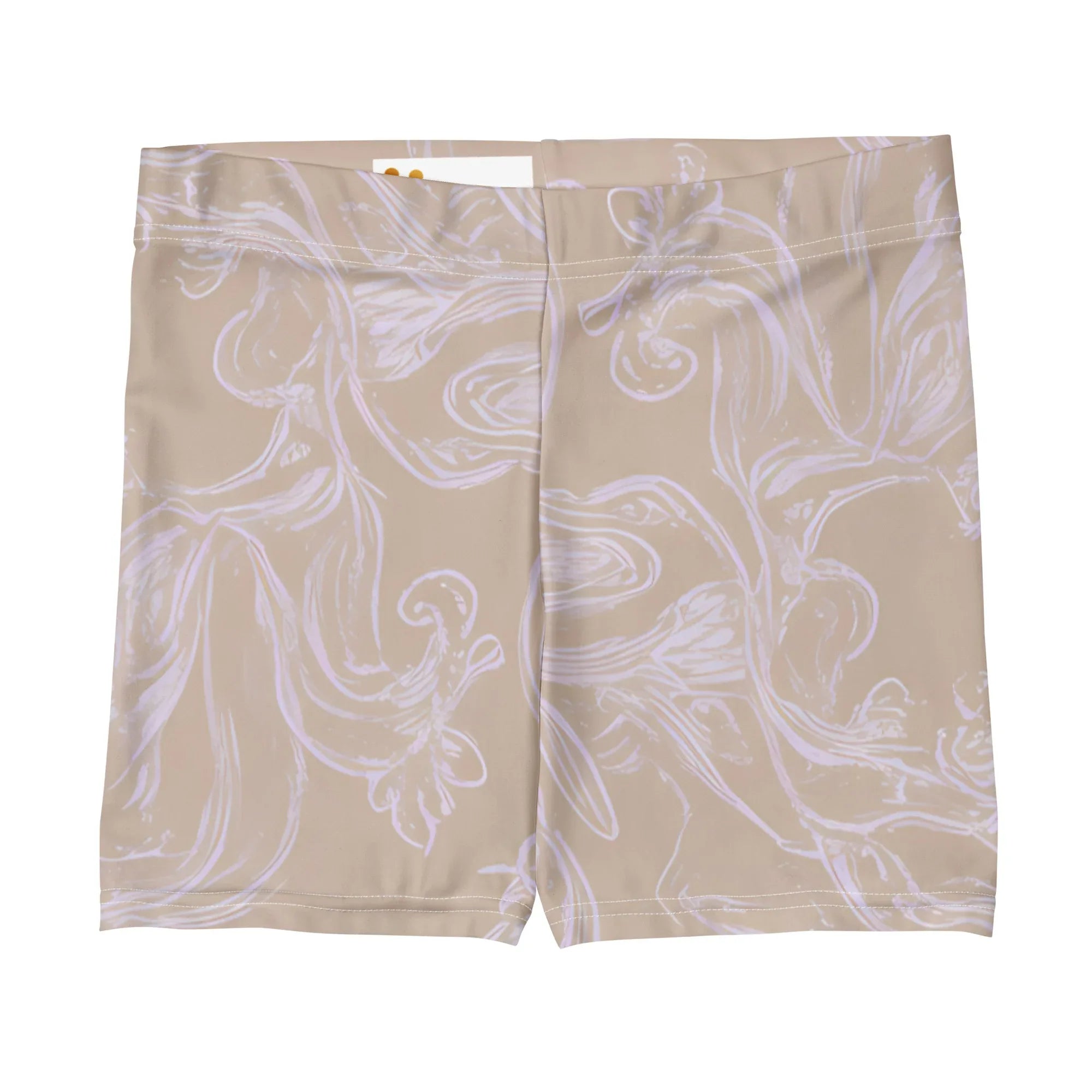 Shorts Shorts AwRans Clothing all-over-print-shorts-white-front-6884e0be8998c