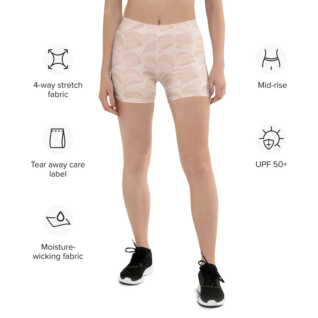Shorts Shorts AwRans Clothing all-over-print-shorts-white-front-6884e0f07df12