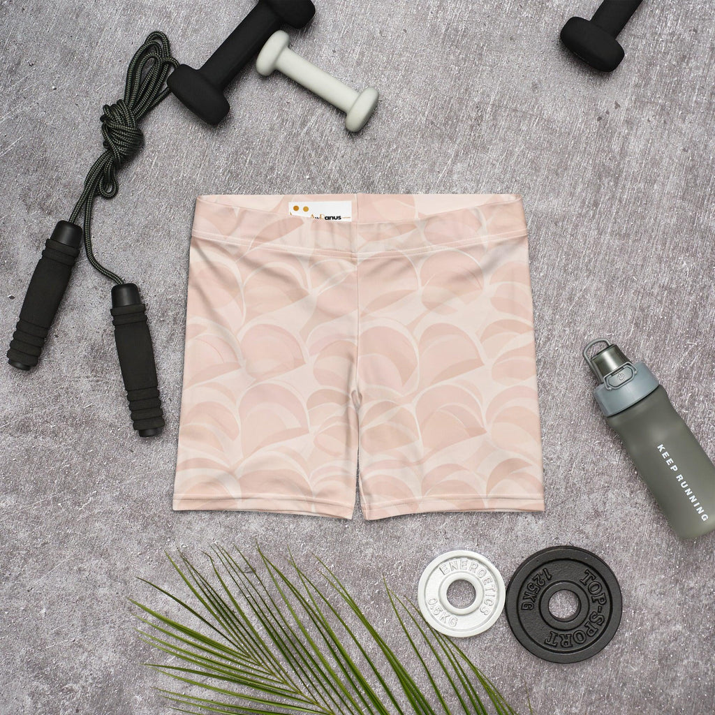 Shorts Shorts AwRans Clothing all-over-print-shorts-white-front-6884e0f07e2e0