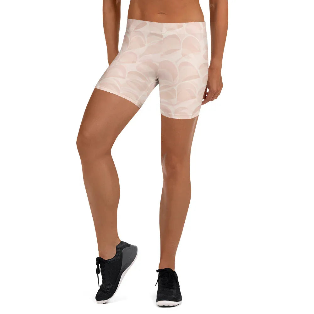 Shorts Shorts AwRans Clothing all-over-print-shorts-white-front-6884e0f07ec12