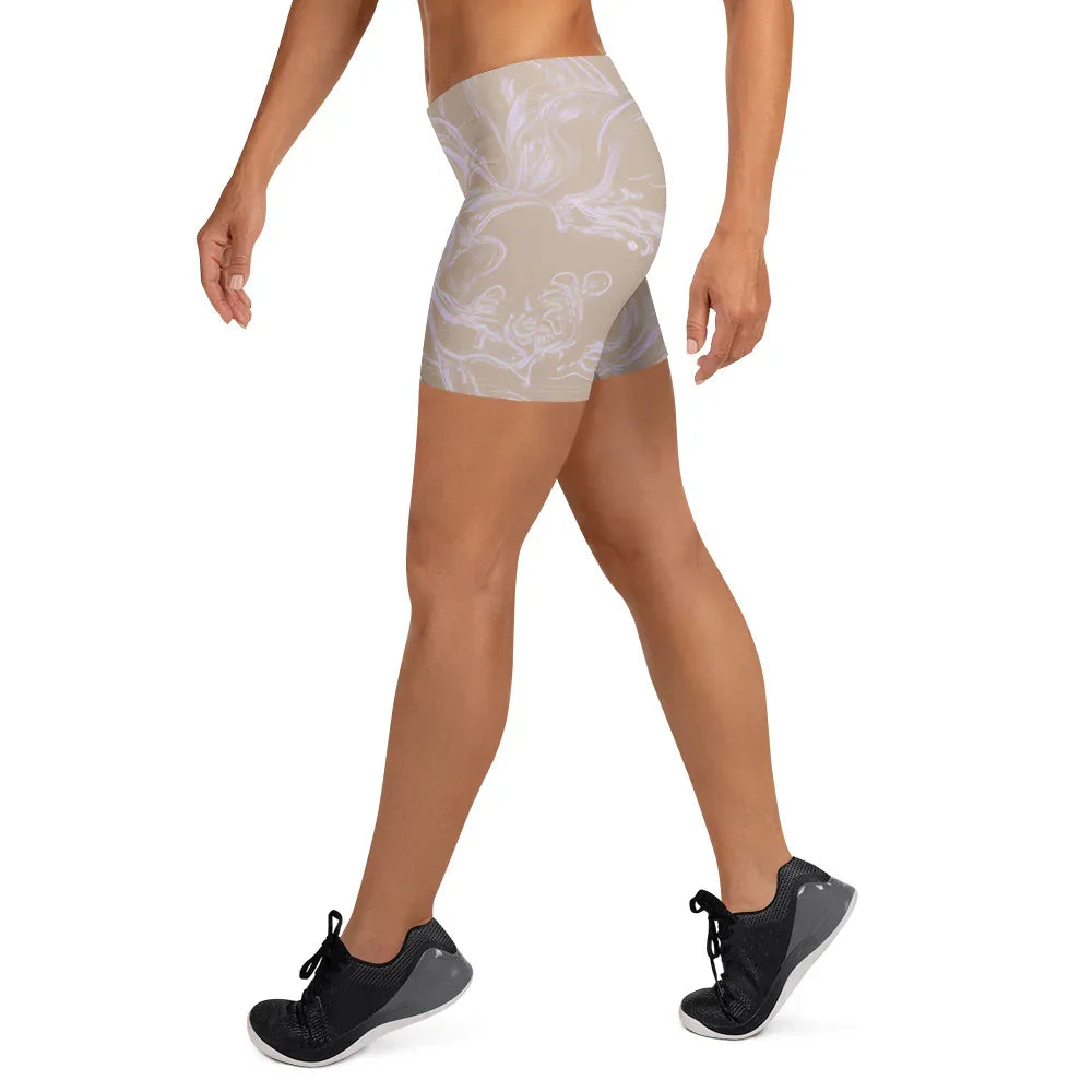 Shorts Shorts AwRans Clothing all-over-print-shorts-white-left-6884e0be89e36