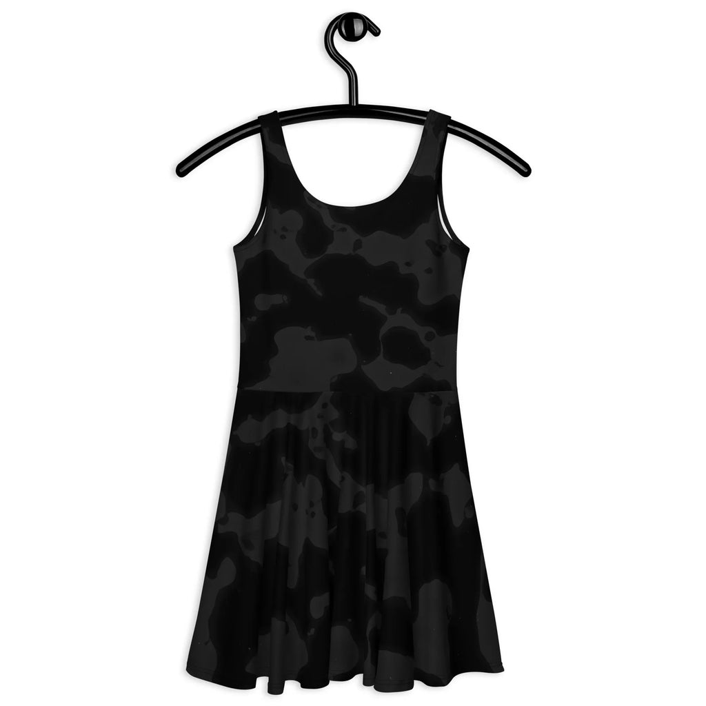 Skater Dress Skater Dress AwRans Clothing all-over-print-skater-dress-white-back-689b2ca335762